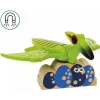 BRIO Dinozauru bateriju vilciens Daudzkrāsains Koks 3+