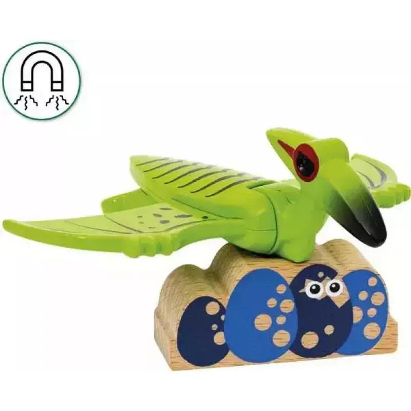 BRIO Dinozauru bateriju vilciens Daudzkrāsains Koks 3+
