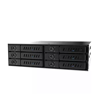 Chieftec CMR-625 disku nodalījuma panelis Melns
