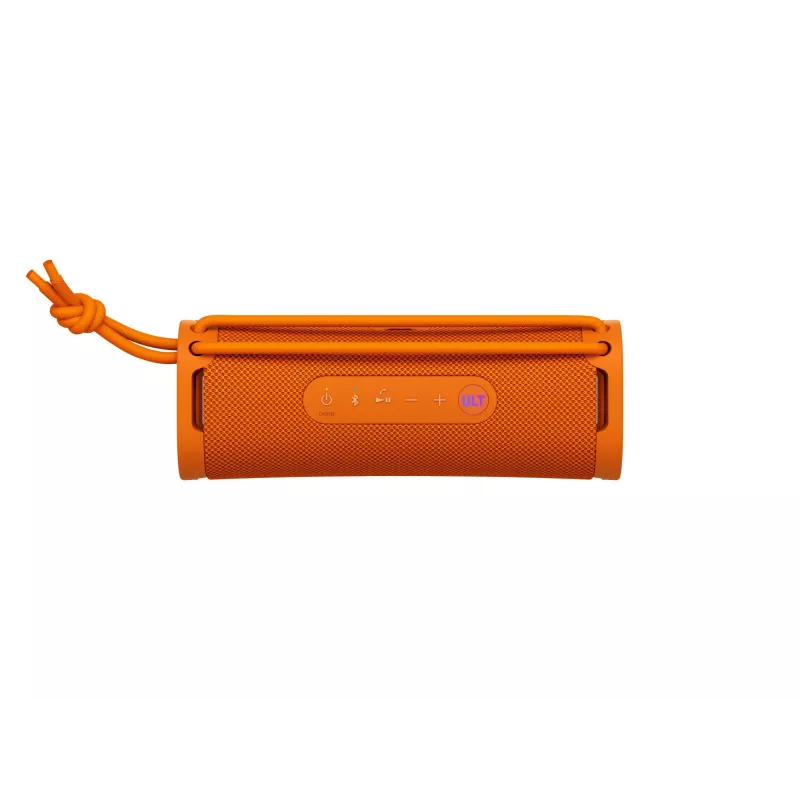 Portable Bluetooth Speaker Sony ULT FIELD 1 — Mono tube design, 30 W RMS (20 W woofer + 10 W tweeter), IP67, 12 hr baterija, Bluetooth 30 m, Melns
