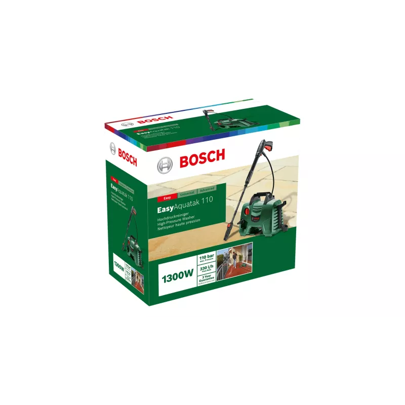 Bosch EasyAquatak 110 augstspiediena mazgātājs Compact Electric zaļa