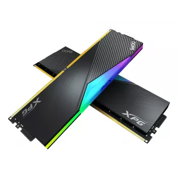 DIMM 32 GB DDR5-6000 (2x 16 GB) Dual-Kit, Arbeitsspeicher schwarz, AX5U6000C3016G-DCLARBK, Lancer RGB, INTEL XMP