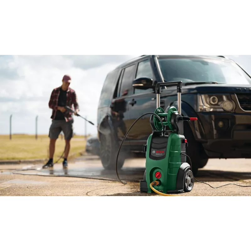 Bosch AdvancedAquatak 150 augstspiediena mazgātājs stāvā elektrisks 510 l/h 2200 W melns, zaļš