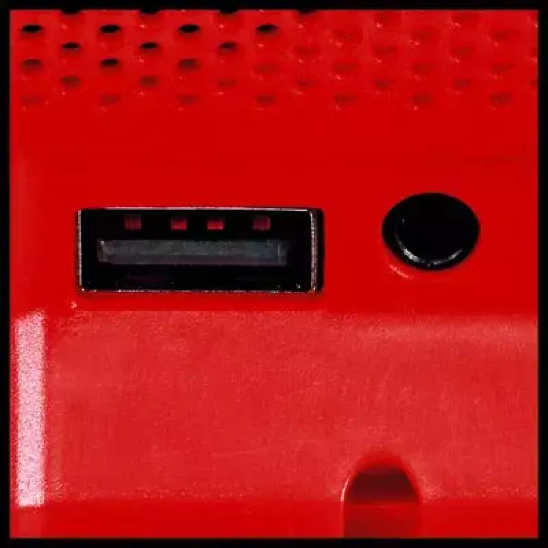 Portable Speaker Einhell TC-SR 18 Li BT - Solo Melns, Red