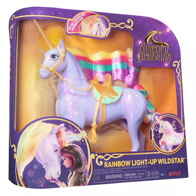 Spin Master Unicorn Academy - Gaismas burvība Wildstar, rotaļfigūra