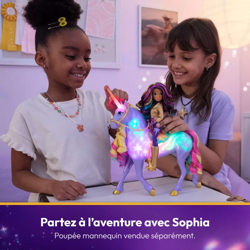 Spin Master Unicorn Academy - Gaismas burvība Wildstar, rotaļfigūra