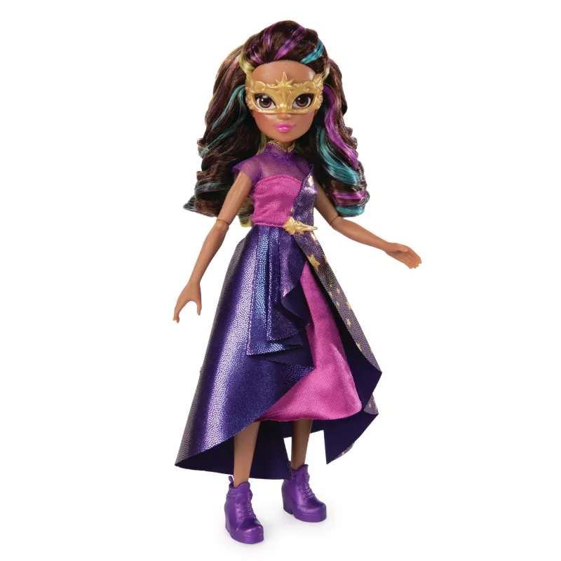 Modes lelle Spinmaster Unicorn Academy Sophia Masquerade 241mm Daudzkrāsaina
