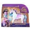 Unicorn Academy, Layla & Glacier ar 2 aksesuāriem un matu rīku, lelles un vienradžu rotaļlietas meitenēm no 4 gadu vecuma