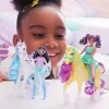 Unicorn Academy, Layla & Glacier ar 2 aksesuāriem un matu rīku, lelles un vienradžu rotaļlietas meitenēm no 4 gadu vecuma