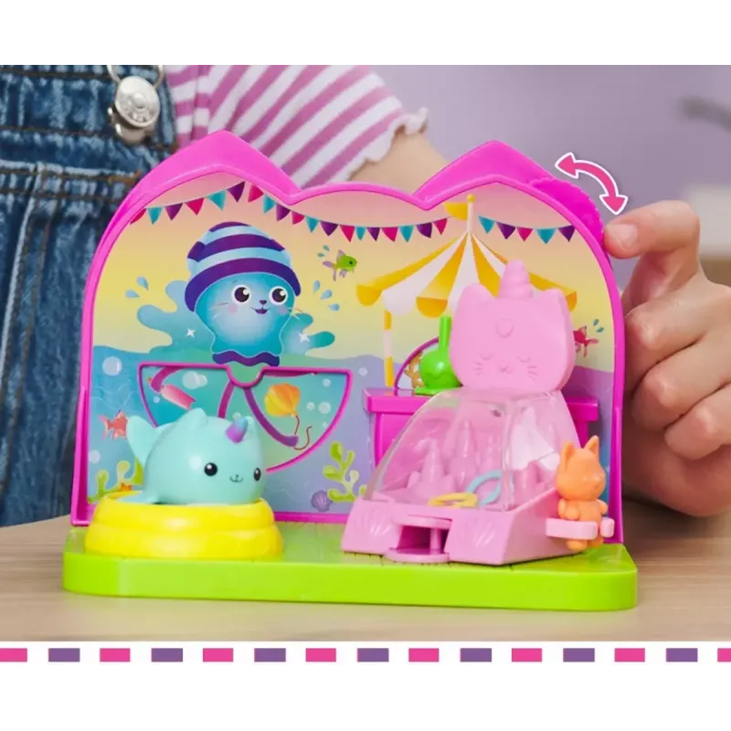 Figūriņu komplekts Spin Master Gabby's Dollhouse Carnival Room – kolekcionējams rotaļu figūriņu komplekts