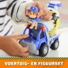 Rubble & Crew , Mix’s Cement Mixer Toy Truck ar darbības figūru un kustīgiem celtniecības rotaļlietām, bērnu rotaļlietas vecumam no 3 gadiem