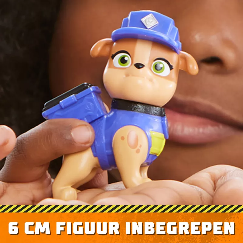 Rubble & Crew , Mix’s Cement Mixer Toy Truck ar darbības figūru un kustīgiem celtniecības rotaļlietām, bērnu rotaļlietas vecumam no 3 gadiem