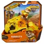 Bulldozers rotaļlieta Spinmaster Rubble’s Bulldozer – plastmasas konstrukcija, bērniem no 3 gadiem, melna/oranža/dzeltena
