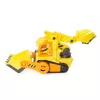 Bulldozers rotaļlieta Spinmaster Rubble’s Bulldozer – plastmasas konstrukcija, bērniem no 3 gadiem, melna/oranža/dzeltena