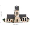 Celtniecības klucīši Cobi Sainte-Mère-Église baznīca 2280 gabali 10 gadi