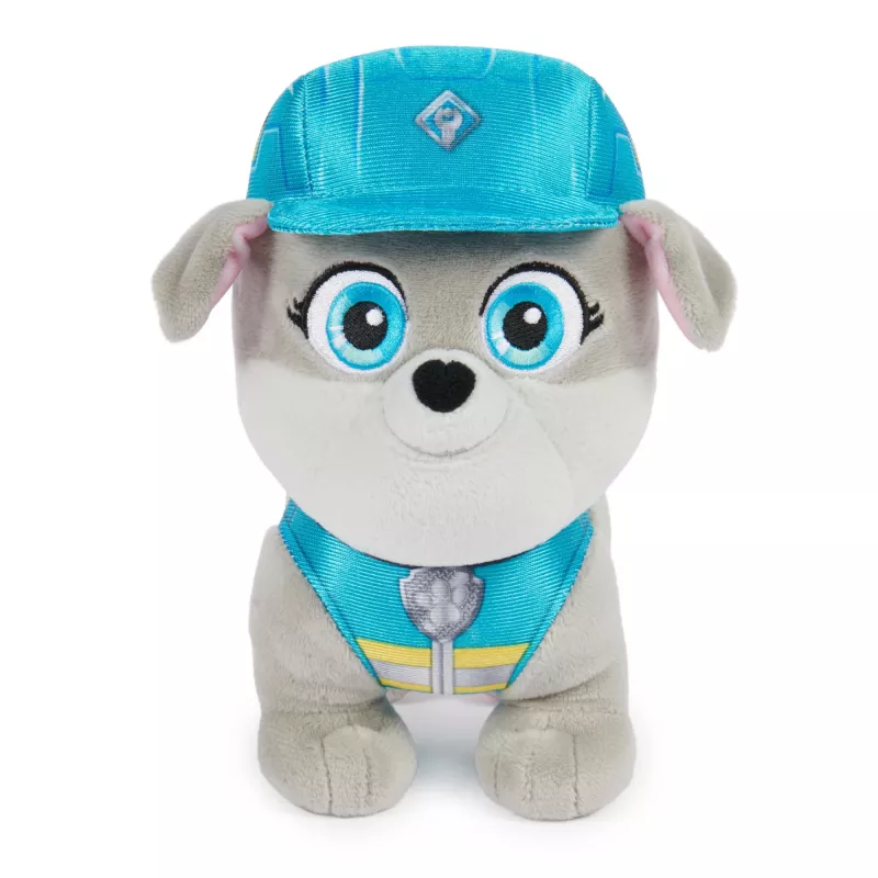 Rubble & Crew, augstākās kvalitātes mīkstās rotaļlietas, 7 collu Charger plīša rotaļlieta celtniecības formā, bērnu rotaļlietas zēniem un meitenēm no 3 gadu vecuma