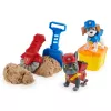 Rubble & Crew, Charger un Wheeler darbības figūriņas ar Kinetic Build-It smiltīm un 2 būvniecības rīkiem, PAW Patrol rotaļlietas zēniem un meitenēm no 3 gadu vecuma