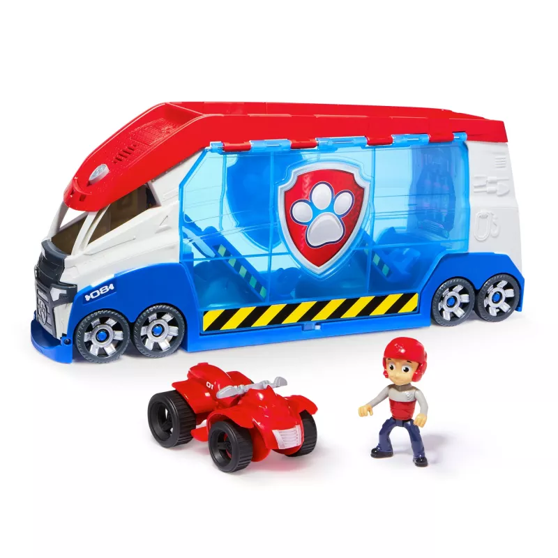 Transportlīdzekļu komplekts Spinmaster PAW Patrol Launche & Rescue Patroller, plastmasa, daudzkrāsains, no 3 gadu vecuma