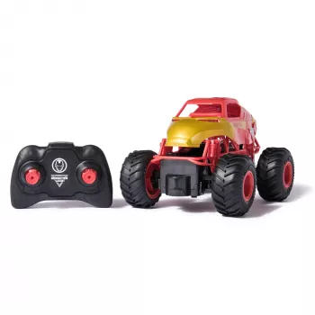 Monster Jam, Marvel Iron Man RC Monster Truck, mērogā 1:24, rotaļlietas zēniem un meitenēm no 3 gadu vecuma
