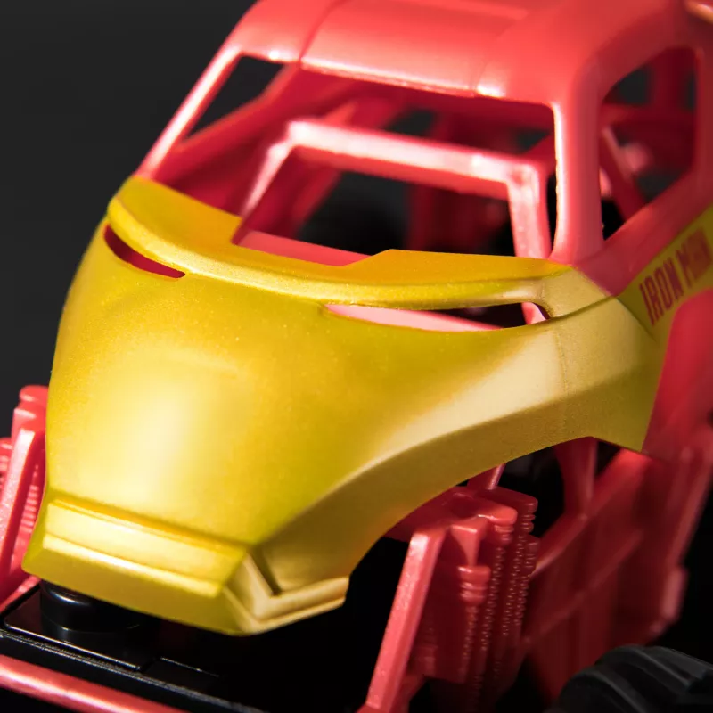 Monster Jam, Marvel Iron Man RC Monster Truck, mērogā 1:24, rotaļlietas zēniem un meitenēm no 3 gadu vecuma