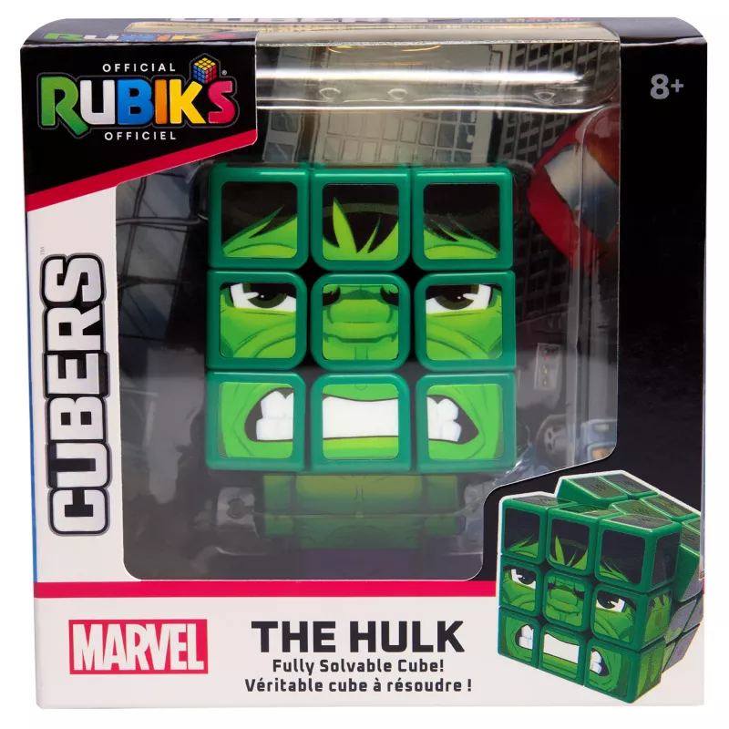 Spin Master Rubik''s - Cubers 3x3 Hulk, veiklības spēle