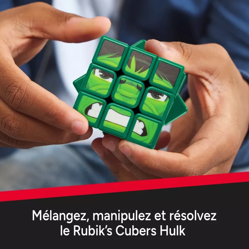 Spin Master Rubik''s - Cubers 3x3 Hulk, veiklības spēle