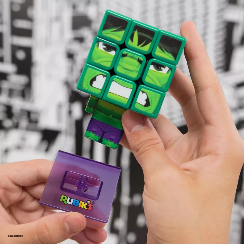 Spin Master Rubik''s - Cubers 3x3 Hulk, veiklības spēle