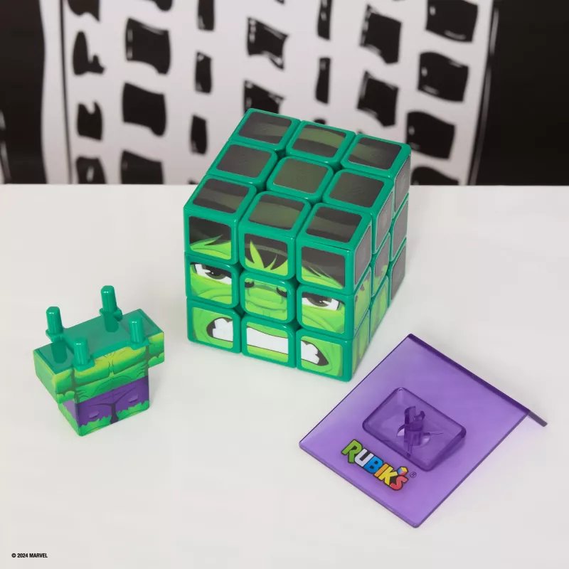 Spin Master Rubik''s - Cubers 3x3 Hulk, veiklības spēle