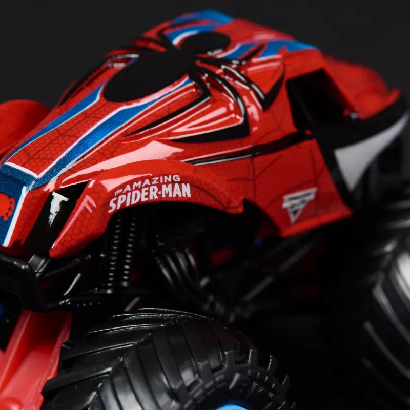 Monster Jam , Marvel Official Iron Man Vs. War Machine Die-Cast Monster Trucks, 1:64 mērogā, rotaļlietas zēniem un meitenēm no 3 gadu vecuma