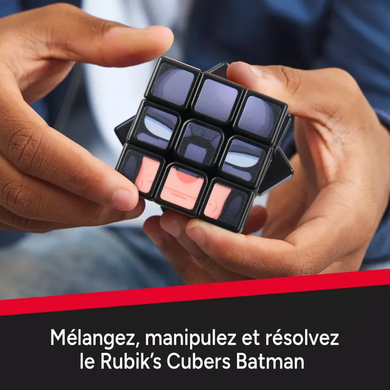 3x3 Rubik's Cube puzzle spinmaster — Batman dizains