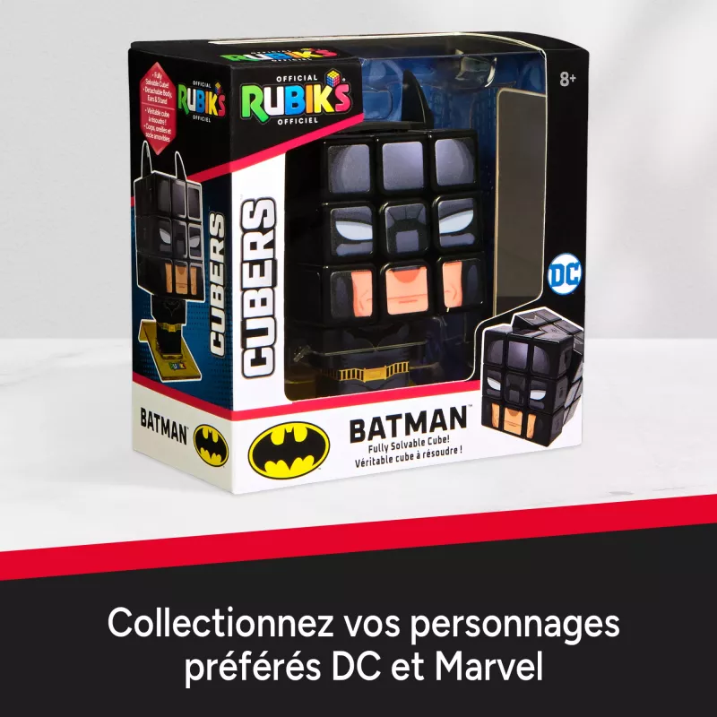 3x3 Rubik's Cube puzzle spinmaster — Batman dizains