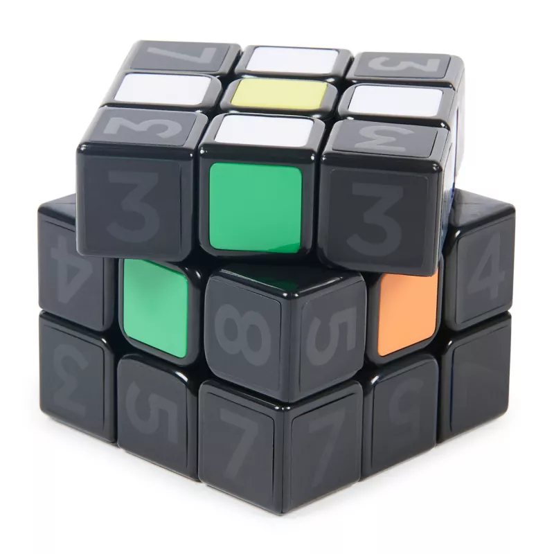 Rubik’s Coach Cube, iemācies salikt 3x3 kubu ar uzlīmēm, ceļvedi un video | Stresa mazināšanas fidget rotaļlieta | Pieaugušo fidget kubs | Vecumam no 8 gadiem