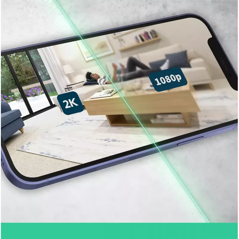 IP drošības kamera Arlo Essential 2K Indoor Security Camera 2-pack bezvadu iekštelpām