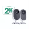 IP drošības kamera Arlo Essential 2K Indoor Security Camera 2-pack bezvadu iekštelpām