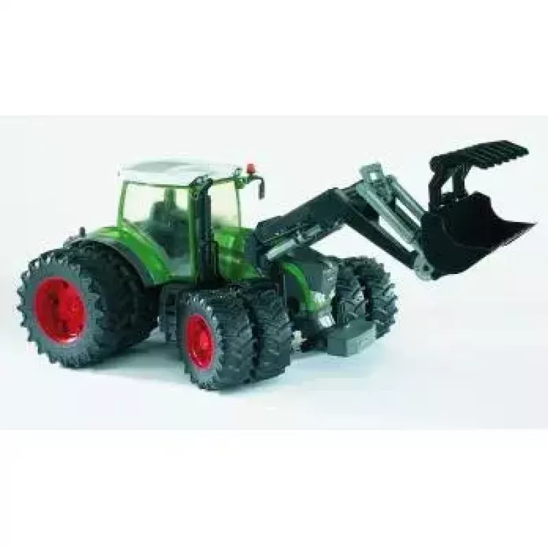 Rotaļu traktors BRUDER Fendt 936 Vario ar priekšējo iekrāvēju, ABS, ieteicamais vecums 3+