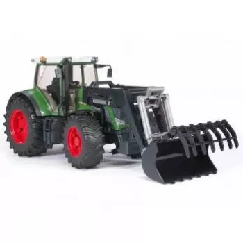 Rotaļu traktors BRUDER Fendt 936 Vario ar priekšējo iekrāvēju, ABS, ieteicamais vecums 3+
