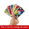 Kāršu spēle MATTEL Games UNO Flex — nomešanas kāršu spēle, vecums 7+