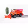 Kravas automašīna BRUDER MB Unimog, ABS konstrukcija, ieteicamais vecums 4+
