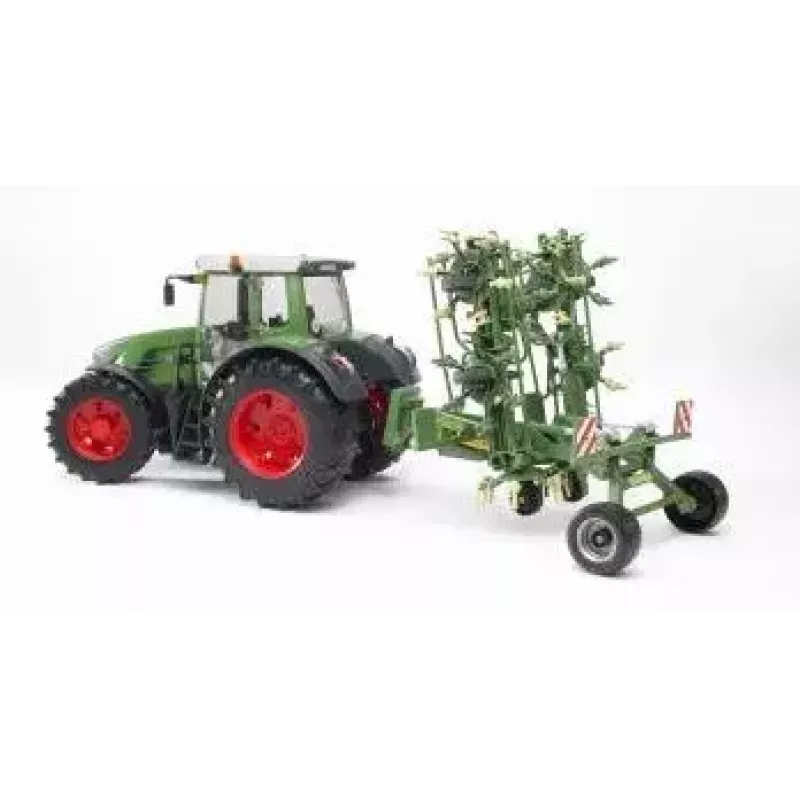 Rotaļlietu lopbarības piekabe BRUDER Krone KWT 8.82, plastmasa, zaļa, vecumam no 3+