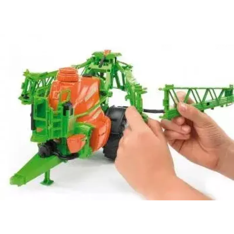 Aksesuārs BRUDER Amazone UX 5200 mēroga modelim — plastmasas zaļa un oranža daļa