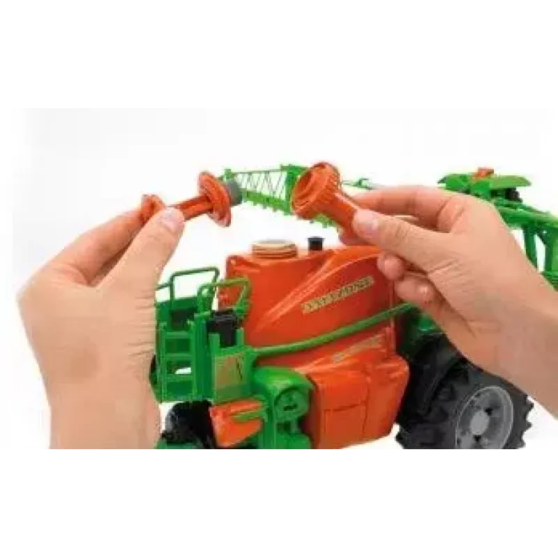 Aksesuārs BRUDER Amazone UX 5200 mēroga modelim — plastmasas zaļa un oranža daļa