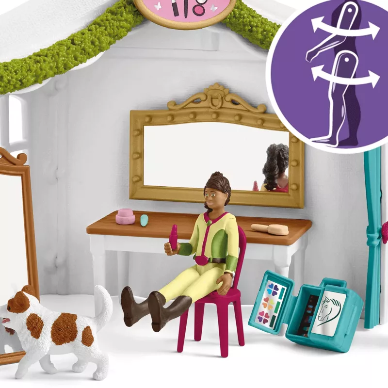 Lauku sēta Schleich HORSE CLUB Lielā zirgu izstāde