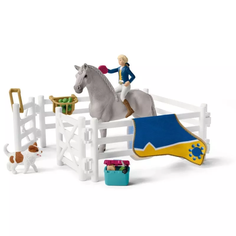 Lauku sēta Schleich HORSE CLUB Lielā zirgu izstāde