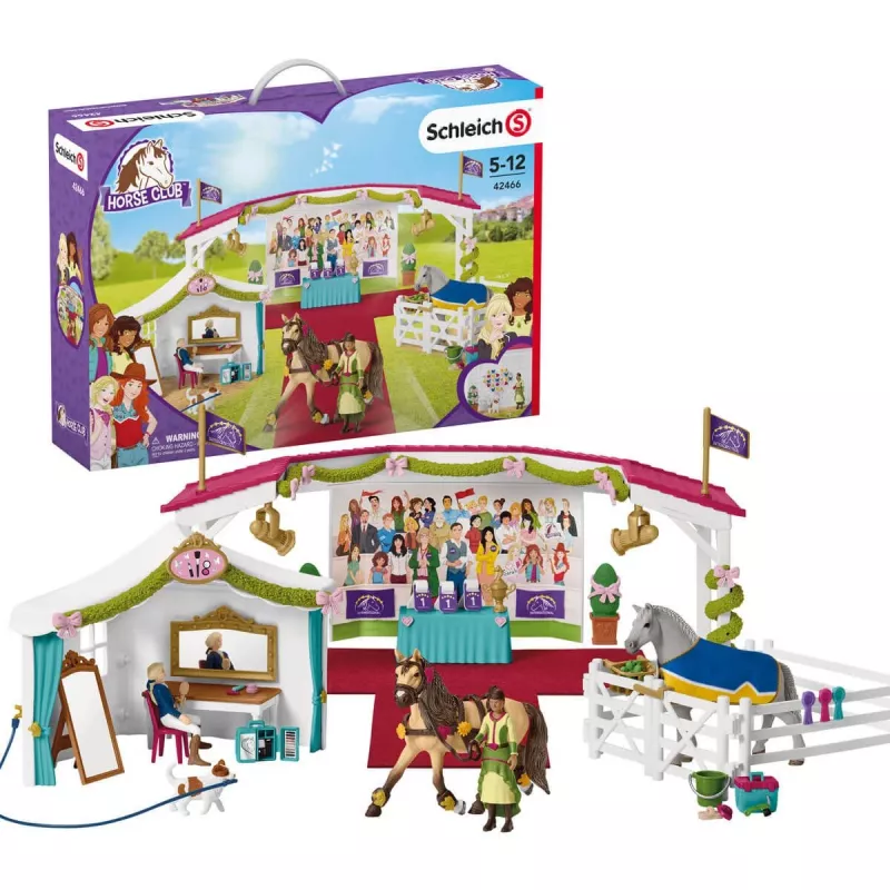 Lauku sēta Schleich HORSE CLUB Lielā zirgu izstāde