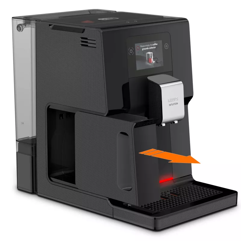 Krups Intuition Preference EA8738 pilnībā automātisks kafijas automāts, 3 l, melns