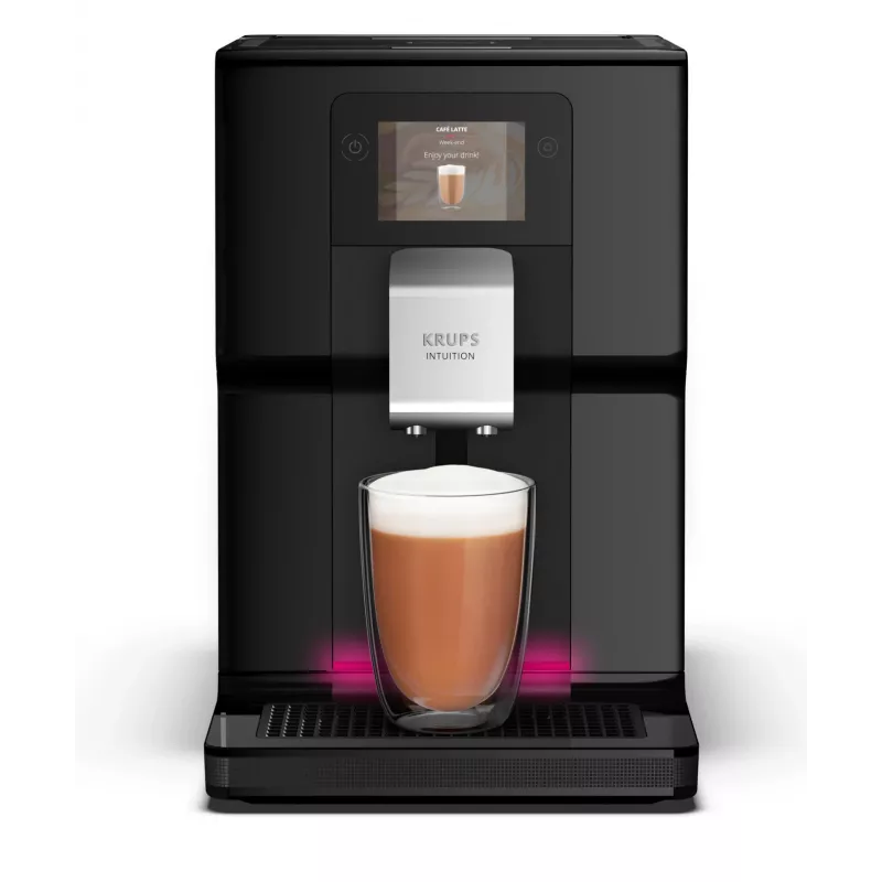 Krups Intuition Preference EA8738 pilnībā automātisks kafijas automāts, 3 l, melns