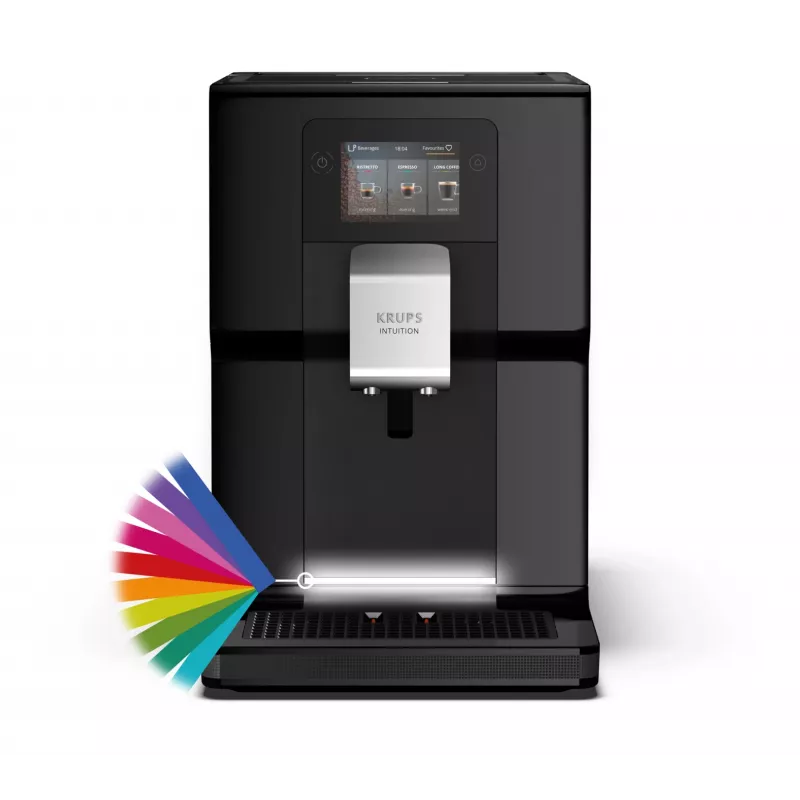 Krups Intuition Preference EA8738 pilnībā automātisks kafijas automāts, 3 l, melns