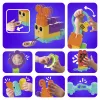Būvēšanas komplekts MEGA BLOKS Move 'n Groove Caterpillar no MATTEL — 30 gabali, plastmasa, daudzkrāsains, vecums 1+
