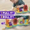 Būvēšanas komplekts MEGA BLOKS Move 'n Groove Caterpillar no MATTEL — 30 gabali, plastmasa, daudzkrāsains, vecums 1+