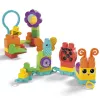 Būvēšanas komplekts MEGA BLOKS Move 'n Groove Caterpillar no MATTEL — 30 gabali, plastmasa, daudzkrāsains, vecums 1+